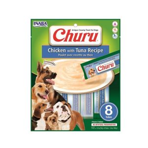 Churu Pollo con Atun perro 8 unidades