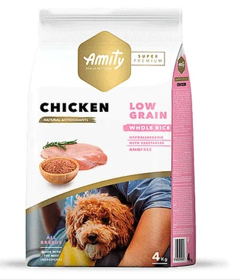 Amity Low Grain Chiken Adult 4 KG