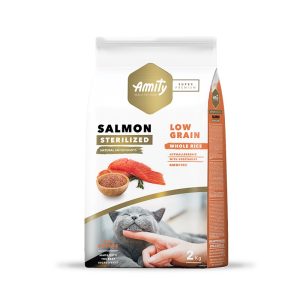 Amity Low Grain Salmon Adult Cat Sterilized 2 KG
