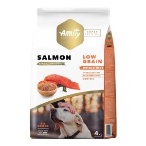 Amity Low grain Salmon Adult 4 KG